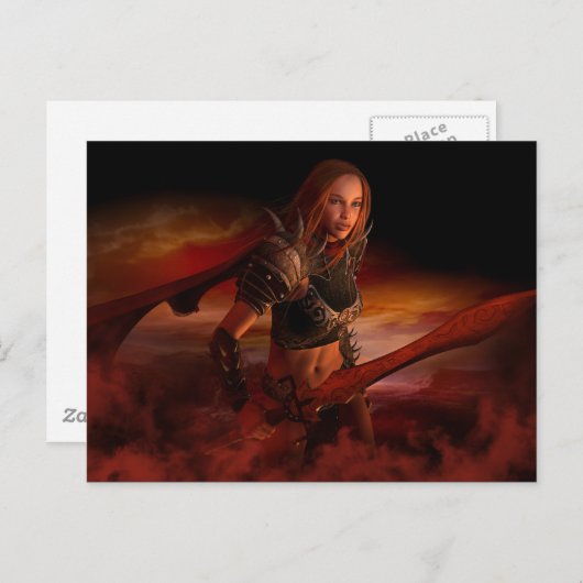 Dreadmist Peak Postkarte (Vorne/Hinten)