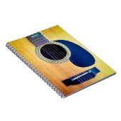 Dreadnought Acoustic 6-String Guitar Artist Design Notizblock (Rechte Seite)