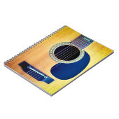 Dreadnought Acoustic 6-String Guitar Artist Design Notizblock (Linke Seite)