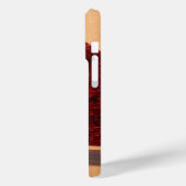 Dreadnought Acoustic 6 String Guitar Case-Mate iPhone Hülle (Rückseite / Links)