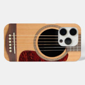 Dreadnought Acoustic 6 String Guitar Case-Mate iPhone Hülle (Rückseite (Horizontal))