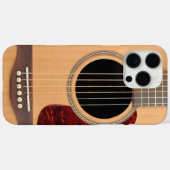 Dreadnought Acoustic 6 String Guitar Case-Mate iPhone Hülle (Rückseite (Horizontal))