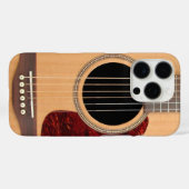 Dreadnought Acoustic 6 String Guitar Case-Mate iPhone Hülle (Rückseite (Horizontal))