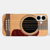 Dreadnought Acoustic 6 String Guitar Case-Mate iPhone Hülle (Rückseite (Horizontal))