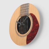 Dreadnought Acoustic 6 String Guitar Große Wanduhr (Winkel)