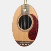 Dreadnought Acoustic 6 String Guitar Keramikornament (Links)