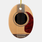 Dreadnought Acoustic 6 String Guitar Keramikornament (Vorne)