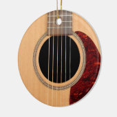Dreadnought Acoustic 6 String Guitar Keramikornament (Links)