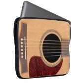 Dreadnought Acoustic 6 String Guitar Laptopschutzhülle (Vorne Rechts)