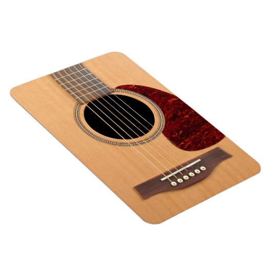 Dreadnought Acoustic 6 String Guitar Magnet (Rechte Seite)