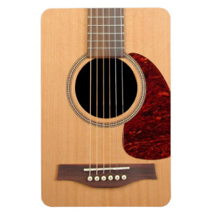 Dreadnought Acoustic 6 String Guitar Magnet