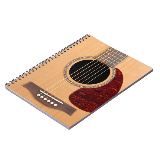 Dreadnought Acoustic 6 String Guitar Notizblock (Linke Seite)