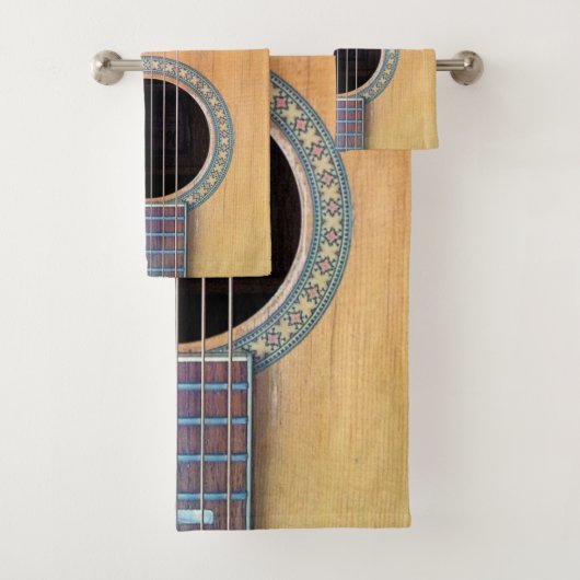 Dreadnought Acoustic Guitar Badhandtuch Set (Insitu)