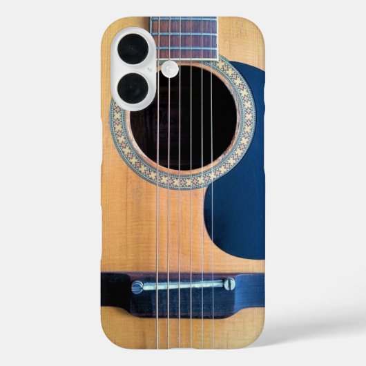 Dreadnought Acoustic Guitar Case-Mate iPhone Hülle (Rückseite)