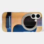 Dreadnought Acoustic Guitar Case-Mate iPhone Hülle (Rückseite (Horizontal))