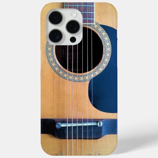 Dreadnought Acoustic Guitar Case-Mate iPhone Hülle (Rückseite)