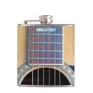 Dreadnought Acoustic Guitar Flachmann