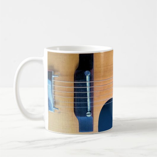 Dreadnought Acoustic Guitar Kaffeetasse (Links)