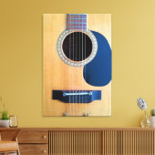 Dreadnought Acoustic Guitar Leinwanddruck (Insitu (Wohnzimmer))