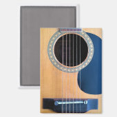 Dreadnought Acoustic Guitar Magnet (Vorderseite/Rückseite)
