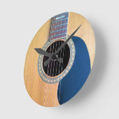 Dreadnought Acoustic Guitar Runde Wanduhr (Winkel)