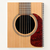 Dreadnought-Akustik-6-String-Gitarre Notizblock (Rückseite)