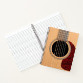 Dreadnought-Akustik-6-String-Gitarre Notizblock (Innenseite)