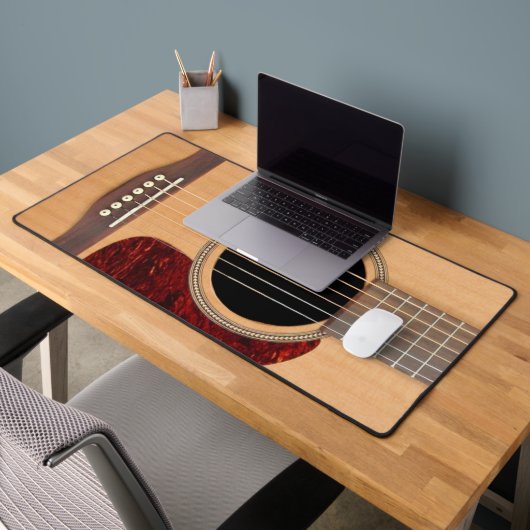 Dreadnought-Akustik-6-String-Gitarre Schreibtischunterlage (Büro 2)