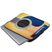 Dreadnought-Akustikgitarre 6-String Künstler-Desig Laptopschutzhülle (Vorne Knopf)