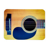 Dreadnought-Akustikgitarre 6-String Künstler-Desig Magnet (Horizontal)
