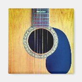 Dreadnought-Akustikgitarre 6-String Künstler-Desig Magnet (Vorne)