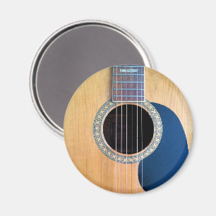 Dreadnought-Akustikgitarre 6-String Künstler-Desig Magnet