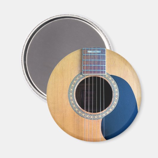 Dreadnought-Akustikgitarre 6-String Künstler-Desig Magnet (Vorderseite/Rückseite)