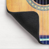 Dreadnought-Akustikgitarre 6-String Künstler-Desig Mousepad (Ecke)