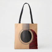 Dreadnought-Akustikgitarre mit 6 Saiten Tasche (Vorderseite)