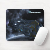 Dreadnought mouse pad mousepad (Mit Mouse)