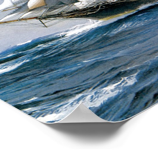 Dreadnought Segelkletter Poster (Ecke)