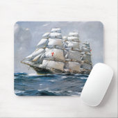 Dreadnought-Segelklipper Mousepad (Mit Mouse)