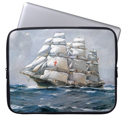 Dreadnought Segeln-Scherer Laptopschutzhülle (Vorderseite)