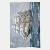 Dreadnought-Segelschiff Handtuch (Vertikal)
