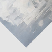 Dreadnought's Embrace Brown Battle Ship Blue Seidenpapier (Detail)