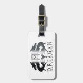 Dreagan Gepäckanhänger (Vorderseite vertikal)