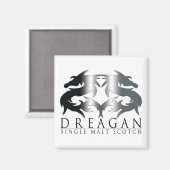 Dreagan Magnet (Vorderseite/Rückseite)