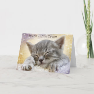 Dream a a Little Dream Note Card Ankündigung