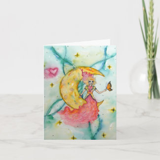 Dream a little dream Notecard Karte