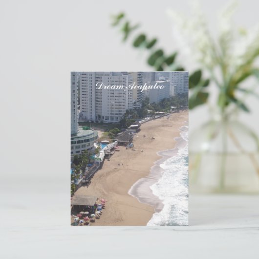 Dream Acapulco Postkarte (Stehend Vorderseite)