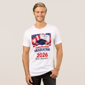 "Dream Achieve Graduate" Tri-Blend Shirt (Vorderseite voll)