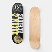 DREAM & ACHIEVE Skateboard (Vorderseite)
