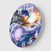 Dream Acrylic Wall Clock Große Wanduhr (Winkel)