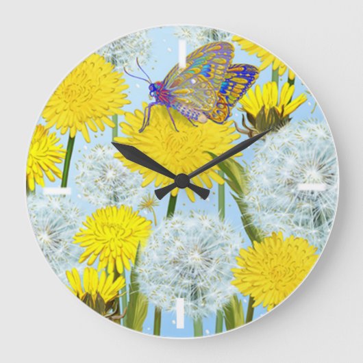 Dream Acrylic Wall Clock Große Wanduhr (Vorderseite)